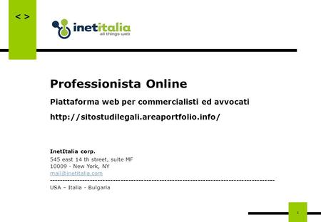 Professionista Online