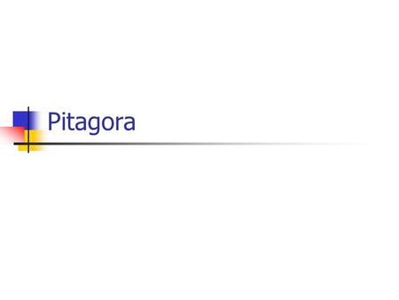 Pitagora.