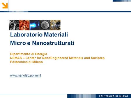 Laboratorio Materiali Micro e Nanostrutturati