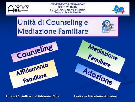 Unità di Counseling e Mediazione Familiare