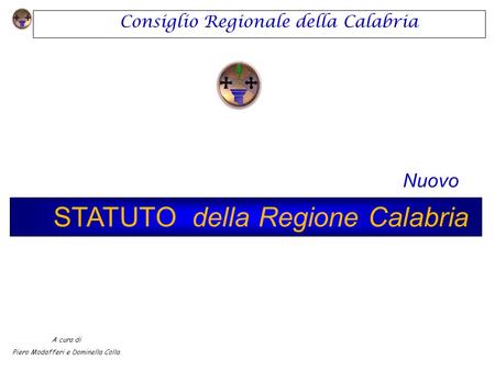 STATUTO della Regione Calabria