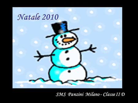 SMS Panzini Milano - Classe II D