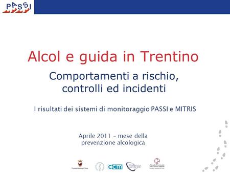 Alcol e guida in Trentino