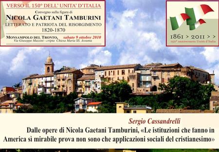 Nicola Gaetani Tamburini Attività a Brescia 1863 – 1870