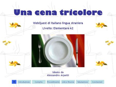 WebQuest di italiano lingua straniera