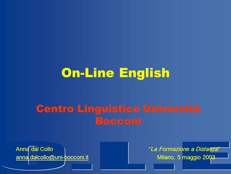 Centro Linguistico Università Bocconi