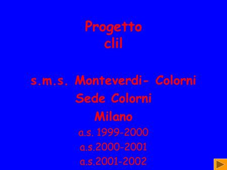 s.m.s. Monteverdi- Colorni