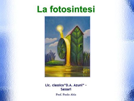 Lic. classico”D.A. Azuni” - Sassari