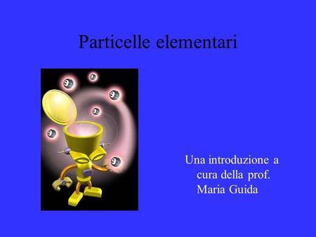 Particelle elementari