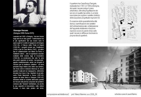 composizione architettonica 2 prof. Marco Mannino a.a. 2008_09
