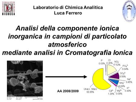 mediante analisi in Cromatografia Ionica