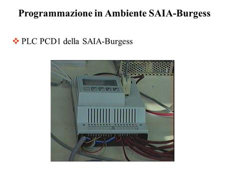 PLC PCD1 della SAIA-Burgess