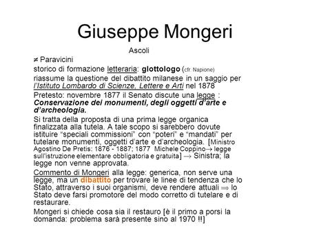 Giuseppe Mongeri Ascoli  Paravicini