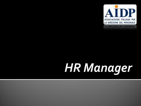 HR Manager.