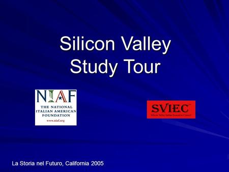 Silicon Valley Study Tour