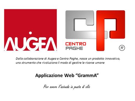 Applicazione Web “GrammA”