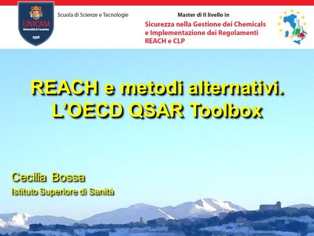 REACH e metodi alternativi. L’OECD QSAR Toolbox