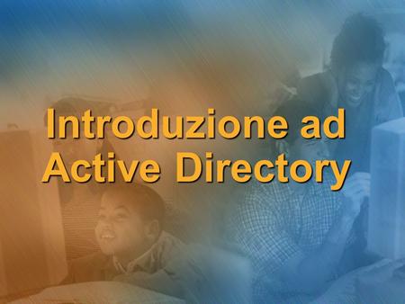 Introduzione ad Active Directory