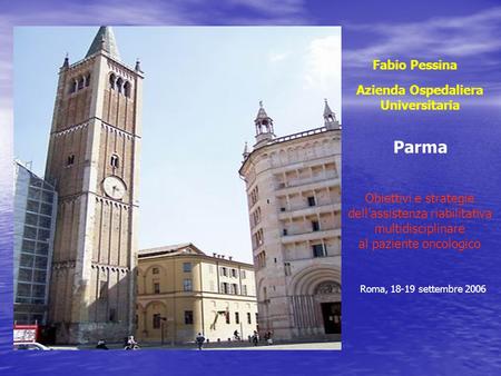 Parma Fabio Pessina Azienda Ospedaliera Universitaria
