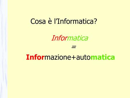 Informazione+automatica