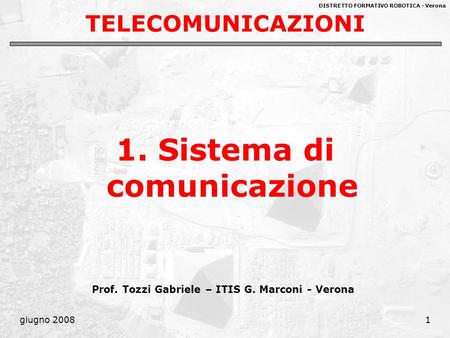 1. Sistema di comunicazione