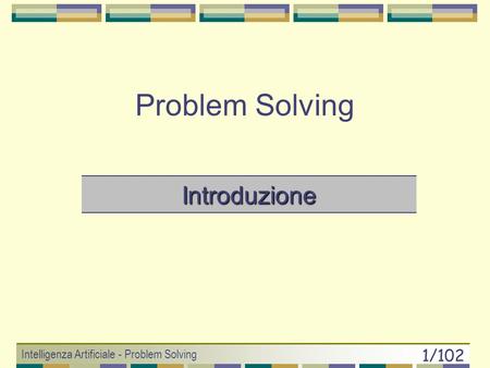 Problem Solving Introduzione