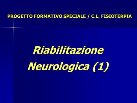 Riabilitazione Neurologica (1)