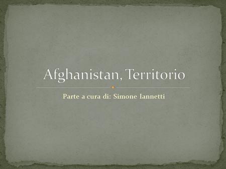 Afghanistan, Territorio