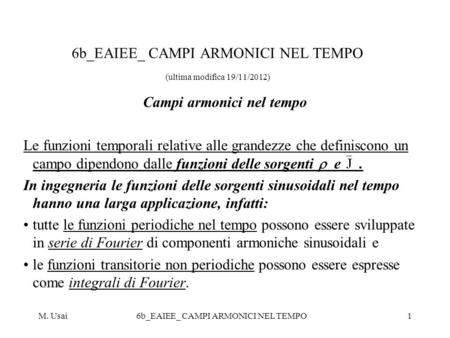 6b_EAIEE_ CAMPI ARMONICI NEL TEMPO (ultima modifica 19/11/2012)
