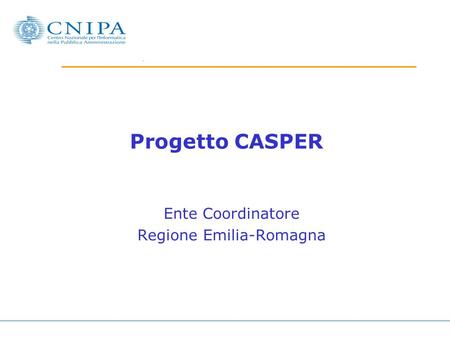 Ente Coordinatore Regione Emilia-Romagna