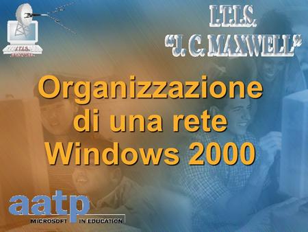 Organizzazione di una rete Windows 2000. Server Client Il ruolo dei computer I computer in una rete possono svolgere le funzioni di client e server dei.