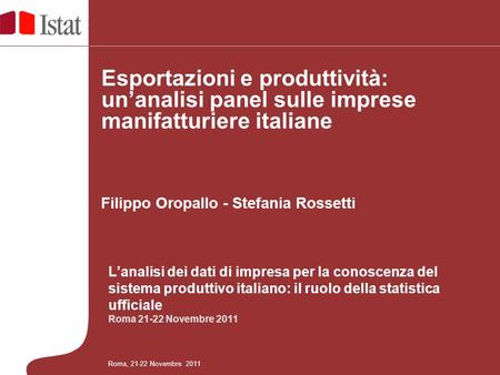 Filippo Oropallo - Stefania Rossetti