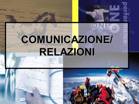 1 COMUNICAZIONE/ RELAZIONI. 2 Diapositive dellintervento: www.paoloruggeri.it www.paoloruggeri.it.