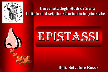 EPISTASSI Università degli Studi di Siena