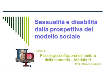 Sessualità e disabilità dalla prospettiva del modello sociale