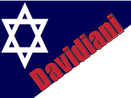 Un po' di storia Nasce nel 1935 (1955) Setta cristiana protestante Il termine Davidian Sede principale a Waco nel 1960 (Texas) Presidente deve essere.