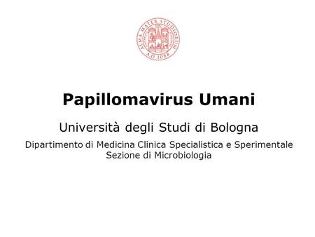 Università degli Studi di Bologna