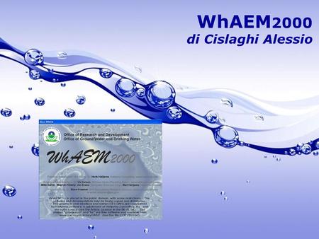 WhAEM2000 di Cislaghi Alessio Free Powerpoint Templates.