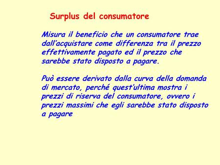 Surplus del consumatore