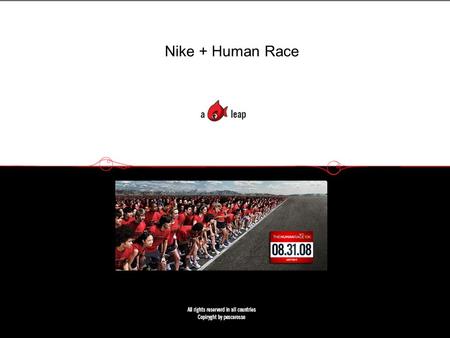 Draft per Alfa Romeo Nike + Human Race. Indice L'Agenzia di Comunicazione Il Brief dell'Azienda Il Progetto dell'Agenzia Presentazione dell'Evento Recap.