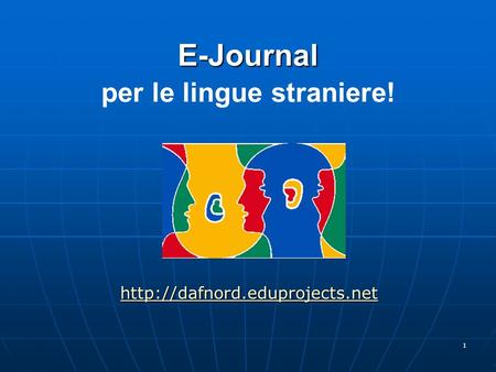 E-Journal per le lingue straniere!