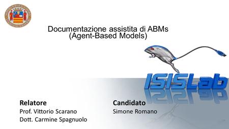 Documentazione assistita di ABMs (Agent-Based Models)