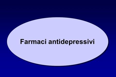 Farmaci antidepressivi
