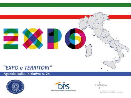 1. EXPO E TERRITORI che ha lo scopo di collegare l’evento che si svolgerà a Milano ai diversi territori italiani e di ampliare l’esperienza di EXPO. Il.