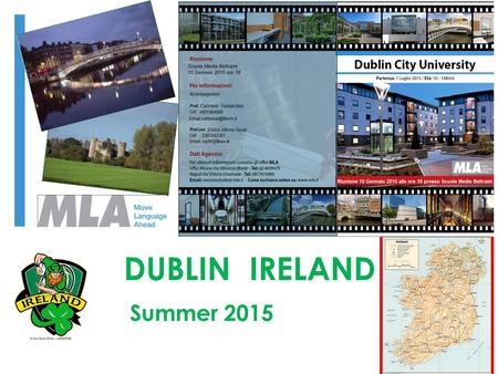 DUBLIN IRELAND Summer 2015.
