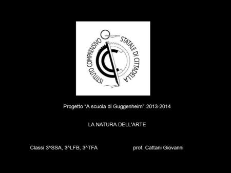 Progetto “A scuola di Guggenheim”