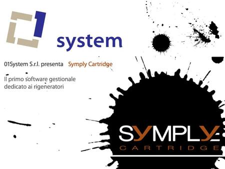 Indice degli argomenti La 01 System Perché Symply Cartridge L’architettura Il Gestionale I Workflow in Symply Plug-in e Utility Web Agenti Web Business.