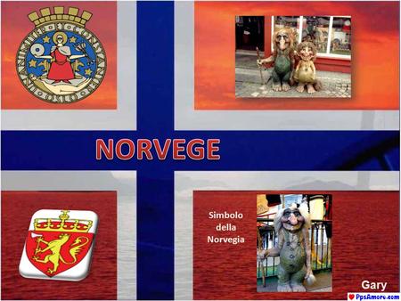 NORVEGE Simbolo della Norvegia Gary.