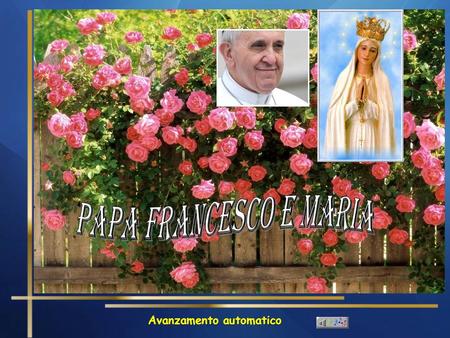 Avanzamento automatico Papa Francesco ha parlato di Maria nell’omelia Domenica, 26 maggio 2013 – periferia di Roma VISITA ALLA PARROCCHIA DEI “SANTI.