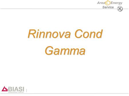 Rinnova Cond Gamma.